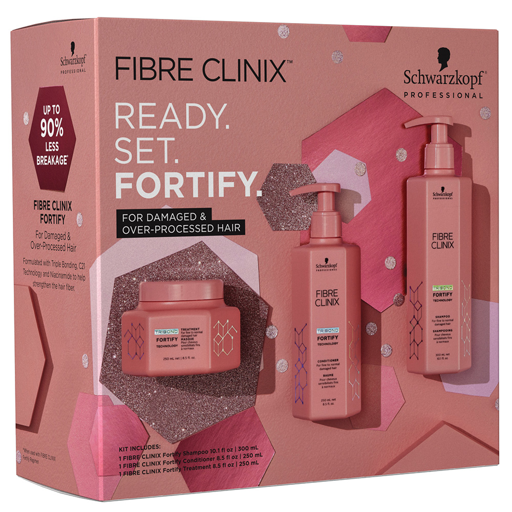 Schwarzkopf FIBRE CLINIX FORTIFY Holiday Kit